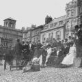 An SDF rally on the beach July 1908